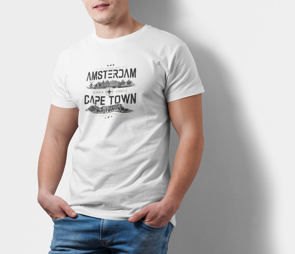 Amsterdam vs Cape Town, South African - Mens Shirt