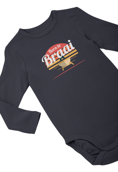 Born To Braai - Baby vest