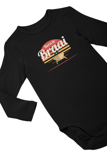 Born To Braai - Baby vest