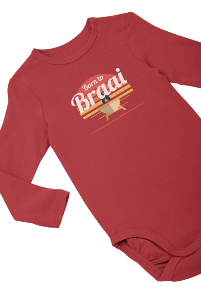 Born To Braai - Baby vest