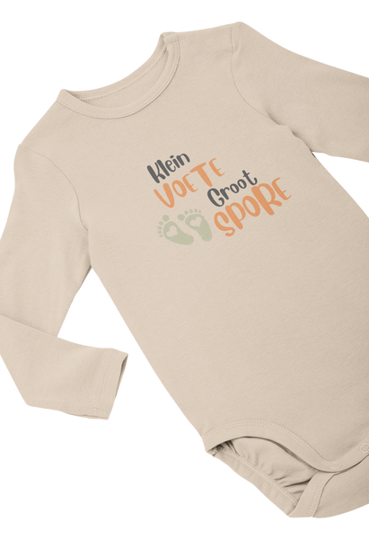 Klein Voete Groot Spore - Baby vest