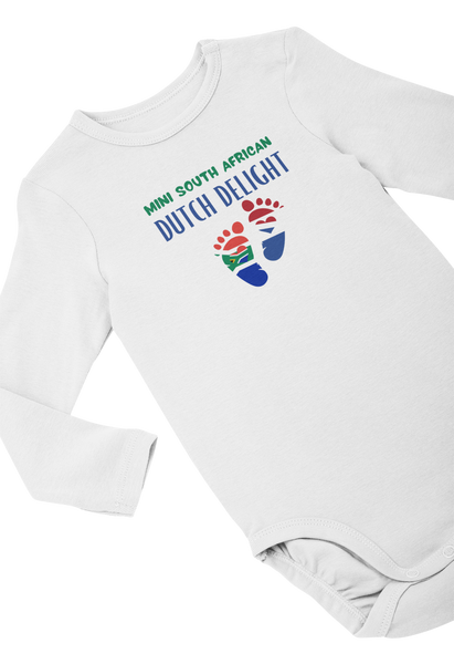 Mini South African Dutch Delight - Baby vest