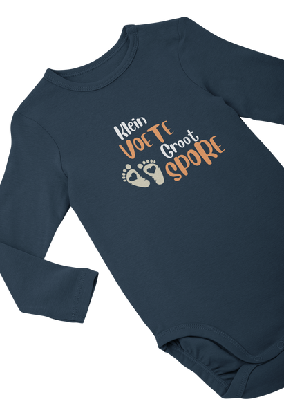 Klein Voete Groot Spore - Baby vest