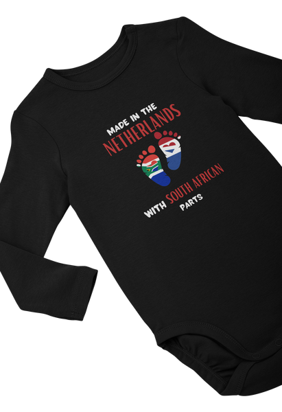 Made In The Netherlands With South African Parts - Baby vest