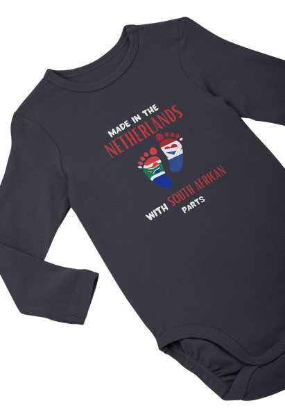 Made In The Netherlands With South African Parts - Baby vest