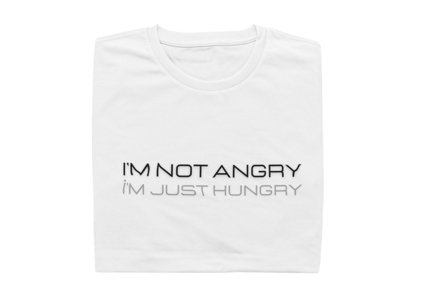 I'm Not Angry I'm Just Hungry - Ladies Shirt