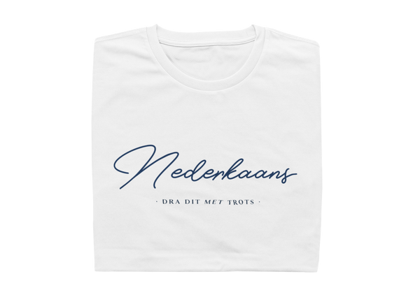 Nederkaans - Dra Dit Met Trots Plain  - Ladies Shirt