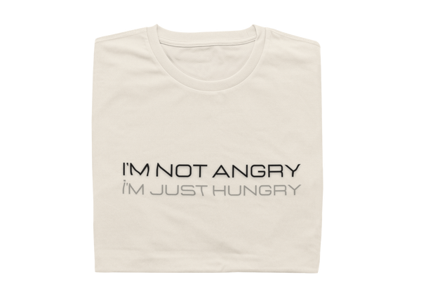 I'm Not Angry I'm Just Hungry - Mens Shirt