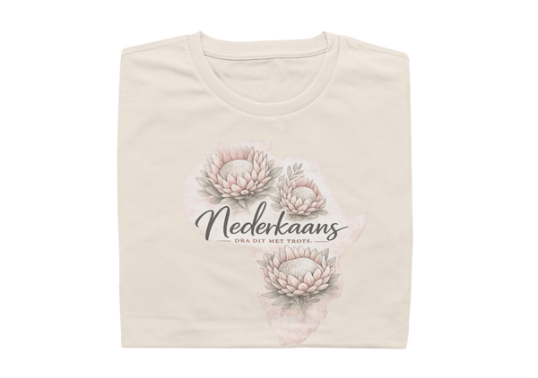 Nederkaans - Dra Dit Met Trots Afrika - Protea  - Ladies Shirt