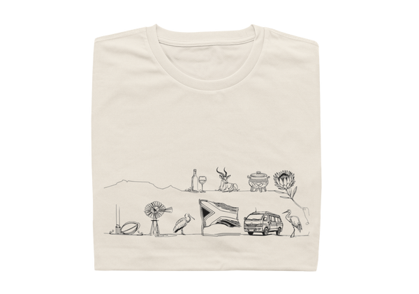 South Africa In One Picture  - Ladies Shirt