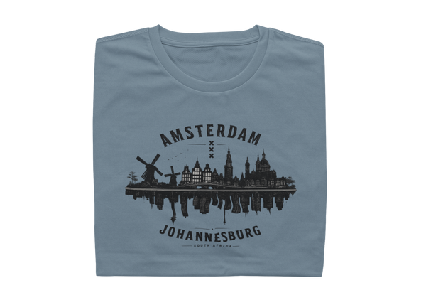 Amsterdam vs Johannesburg T-shirt, South African - Mens Shirt
