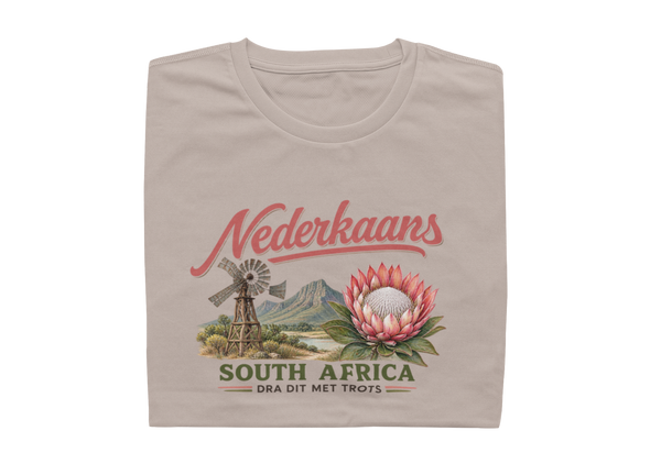 South Africa - Mountain Protea Windmill  - Ladies Shirt
