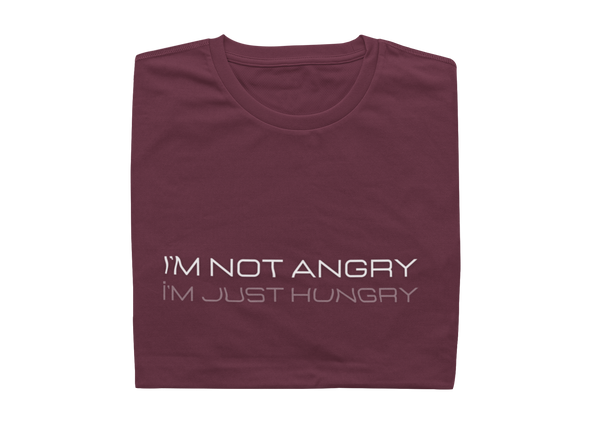 I'm Not Angry I'm Just Hungry - Mens Shirt