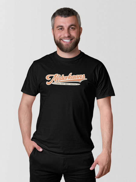 Nederkaans - Dra Dit Met Trots - Vintage - Mens Shirt
