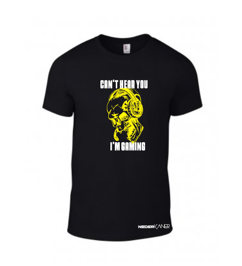 Can't Hear You I'm Gaming - Mens Shirt