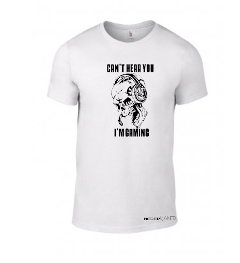 Can't Hear You I'm Gaming - Mens Shirt