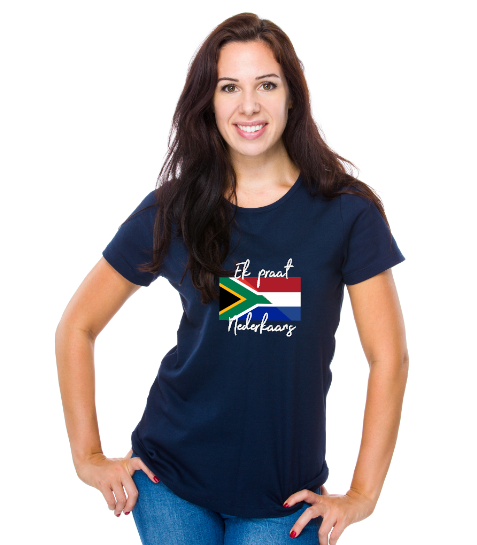 Ek Praat Nederkaans, South Africa - Ladies Shirt