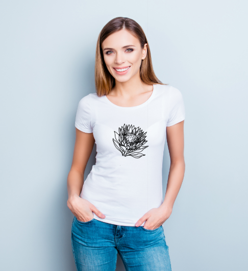 Protea Flower, South Africa - Ladies Shirt