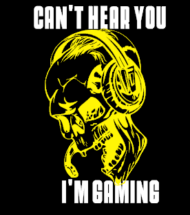 Can't Hear You I'm Gaming - Mens Shirt