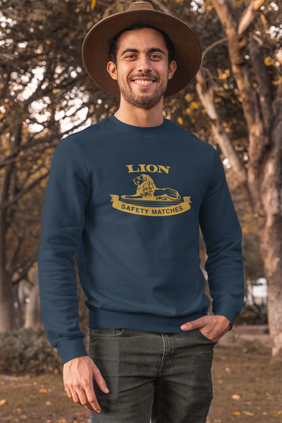 Lion Safety Matches - Mens Sweatshirt
