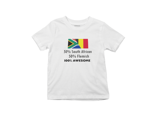 50% South African 50% Flemish 100% Awesome
