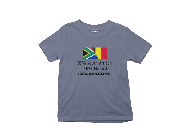 50% South African 50% Flemish 100% Awesome