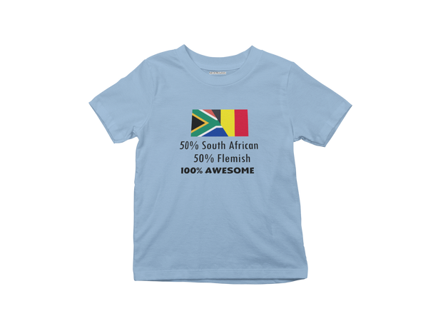 50% South African 50% Flemish 100% Awesome