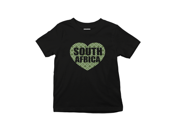 Heart South Africa Design With Shweshwe Print