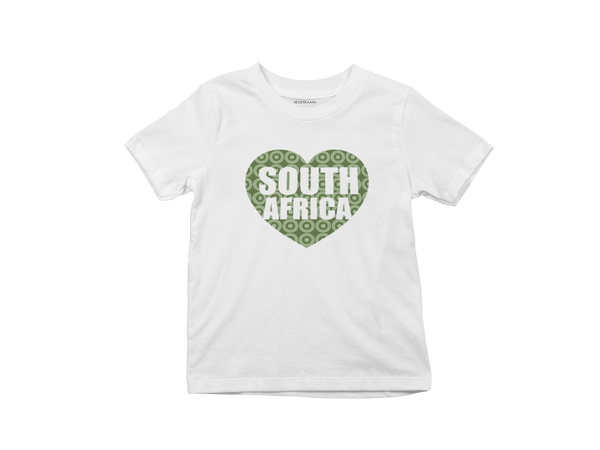 Heart South Africa Design With Shweshwe Print