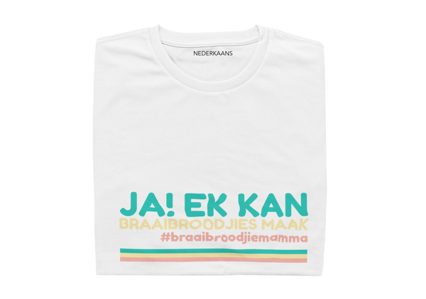 Ja...Ek Kan Braaibroodjies Maak. #braaibroodjiemamma - Ladies Shirt