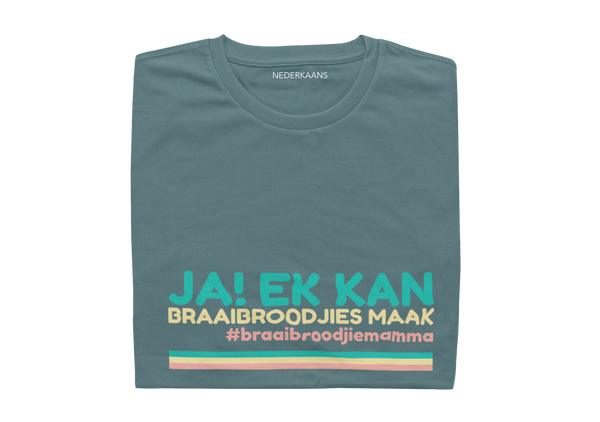 Ja...Ek Kan Braaibroodjies Maak. #braaibroodjiemamma - Ladies Shirt