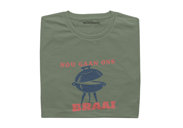Nou Gaan Ons Braai, South africa - Ladies Shirt