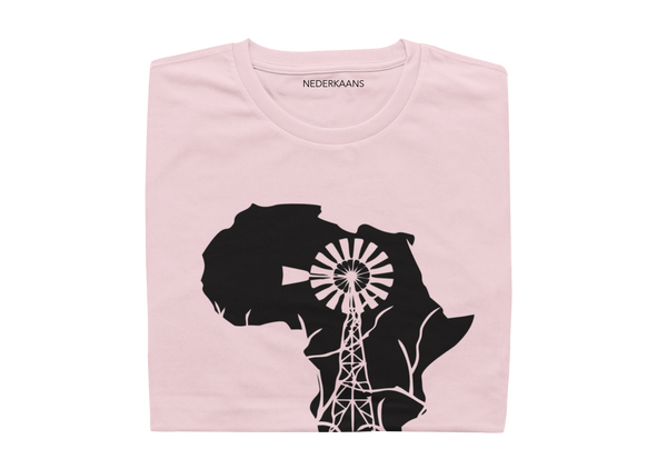 Africa With Windmill - Ladies Shirt