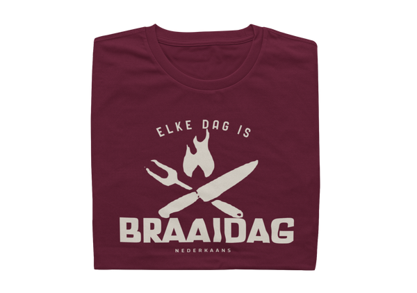 Elke Dag Is Braaidag - Mens Shirt