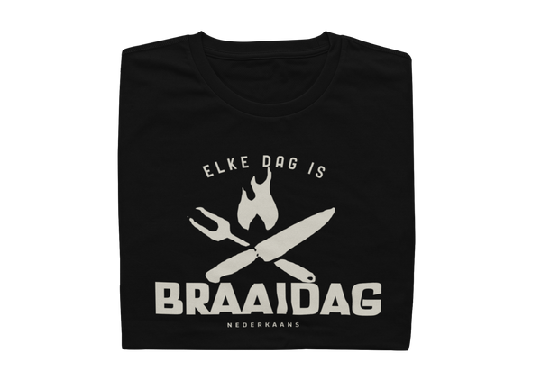 Elke Dag Is Braaidag - Mens Shirt