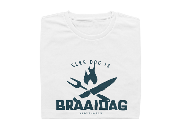 Elke Dag Is Braaidag - Mens Shirt