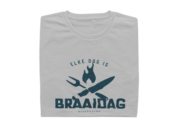 Elke Dag Is Braaidag - Mens Shirt