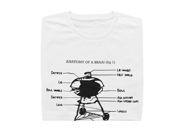 Anatomy Of A Braai - Mens Shirt