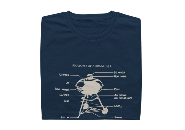 Anatomy Of A Braai - Mens Shirt