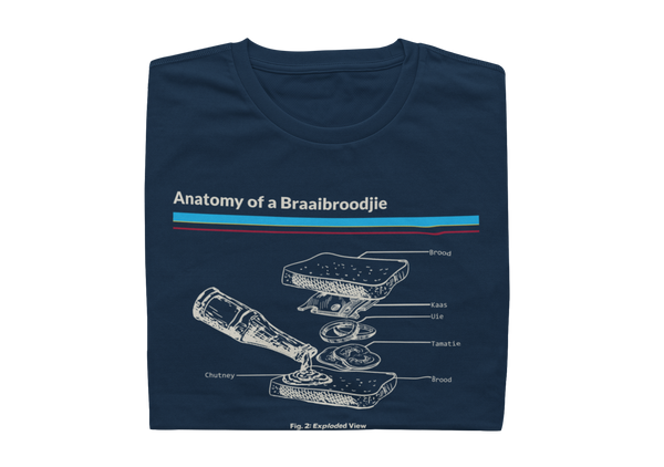 Anatomy of A Braaibroodjie - Ladies Shirt