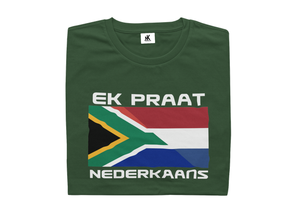 Ek Praat Nederkaans T-shirt, South African - Mens Shirt