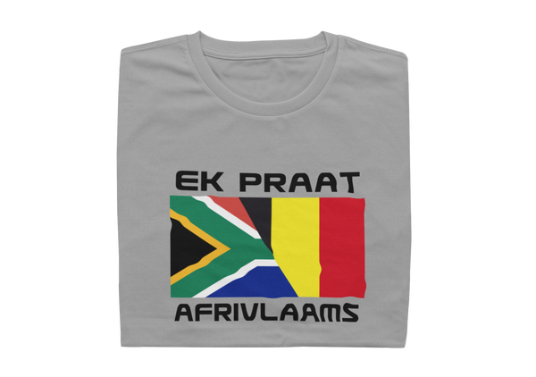 Ek Praat AFRIVLAAMS - Mens Shirt
