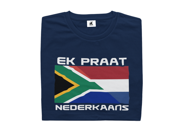 Ek Praat Nederkaans T-shirt, South African - Mens Shirt