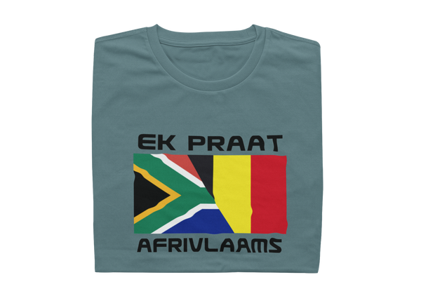 Ek Praat AFRIVLAAMS - Mens Shirt