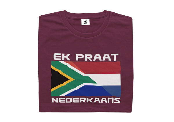 Ek Praat Nederkaans T-shirt, South African - Mens Shirt