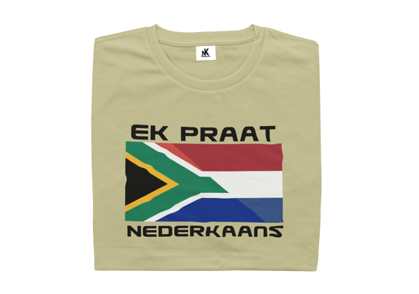 Ek Praat Nederkaans T-shirt, South African - Mens Shirt