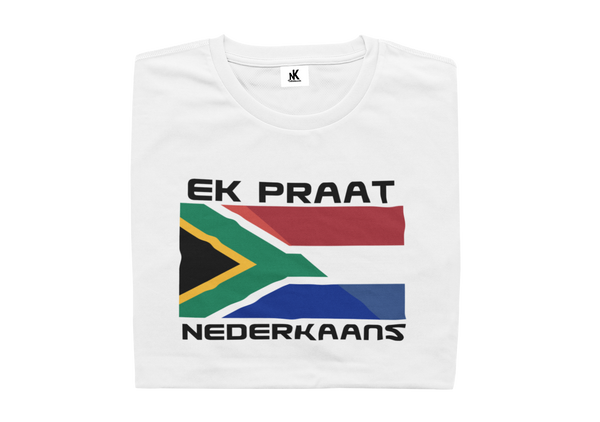 Ek Praat Nederkaans T-shirt, South African - Mens Shirt