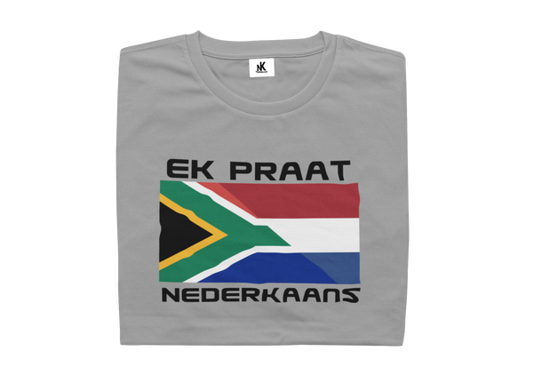 Ek Praat Nederkaans T-shirt, South African - Mens Shirt