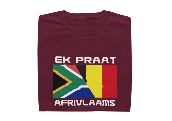 Ek Praat AFRIVLAAMS - Mens Shirt