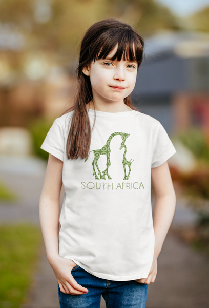 Giraffe Design With Shweshwe Print